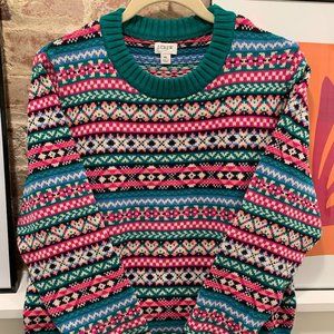 J. Crew Fair Isle Sweater